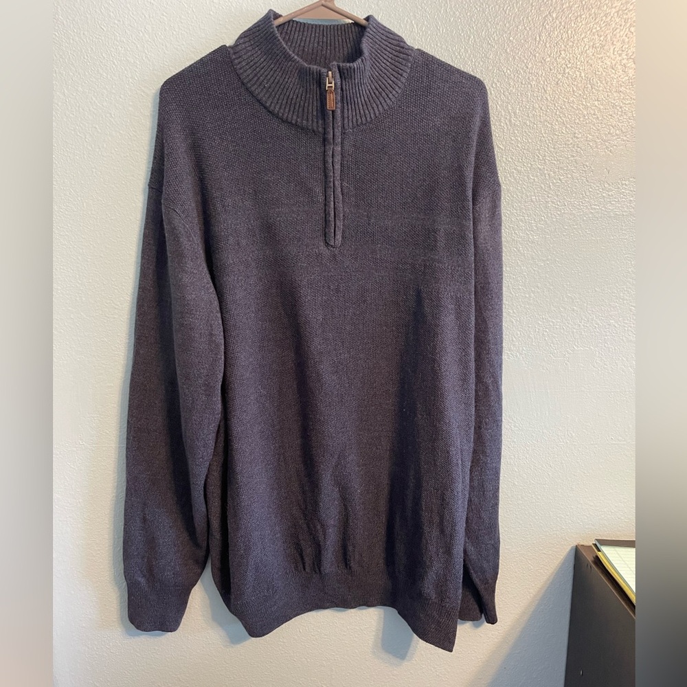 Dockers Blue Men’s XL Quarter Zip Sweater
